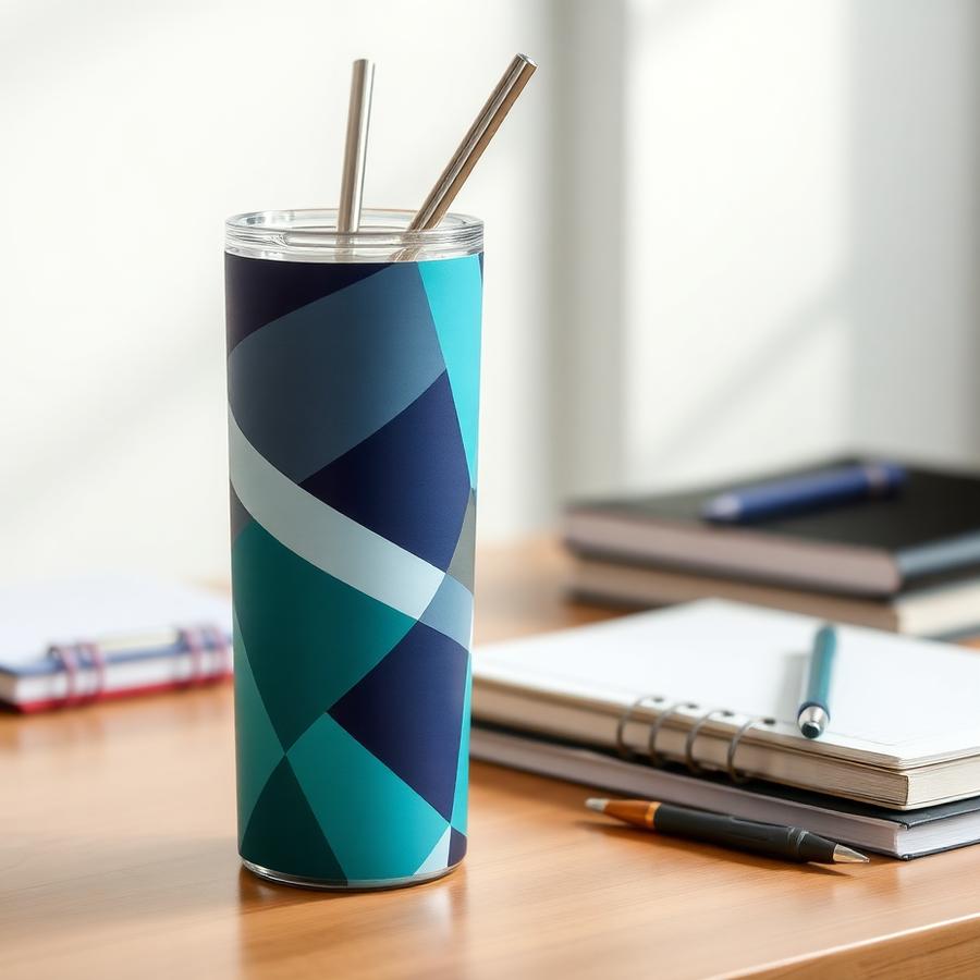 STEM Squad design on a 20oz Tumbler