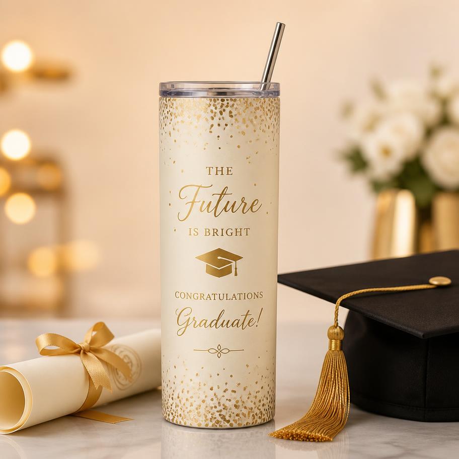 Class of 2026 design on a 20oz Tumbler